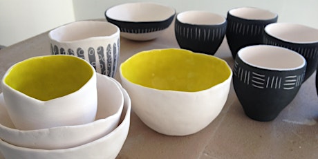Ceramic pinch pots @ Make E11 primary image