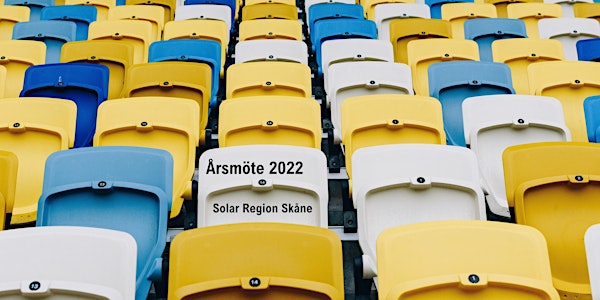Solar  Region Skåne - Årsmöte 2022