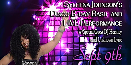 Syleena Johnson's 70's Themed Birthday Party & Show primary image