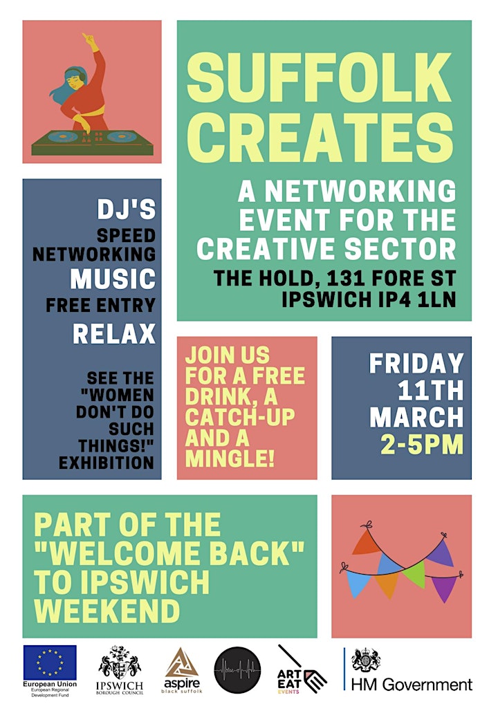 Suffolk Creates -Networking event for creative & cultural industries. image