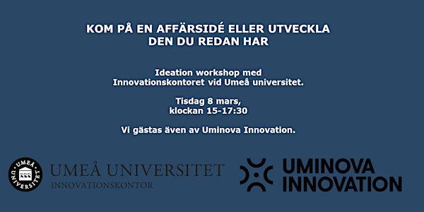 Ideation workshop med Innovationskontoret