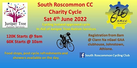 South Roscommon CC Charity Cycle 2022 tickets