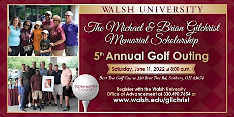 Gilchrist Memorial Golf Outing tickets