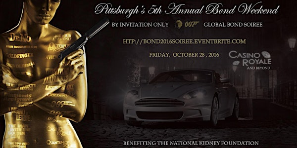 Pittsburgh's 5th Annual Bond Weekend part 1: Casino Royale & Beyond