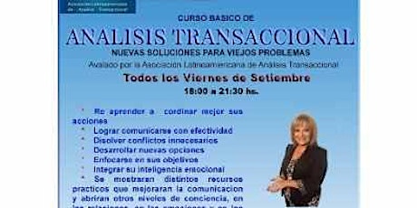 Imagen principal de Curso Básico de Análisis Transaccional