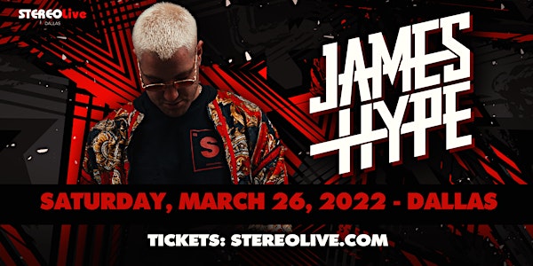 James Hype - Stereo Live Dallas