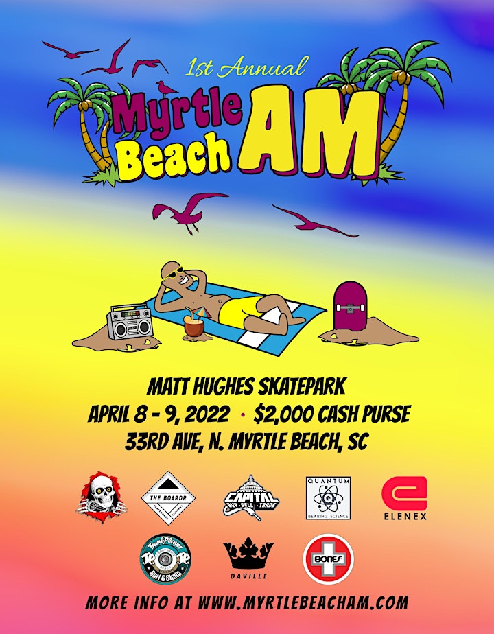 
		Myrtle Beach AM Skateboard Contest image
