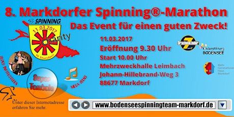 Hauptbild für 8. Markdorfer Spinning®-Marathon