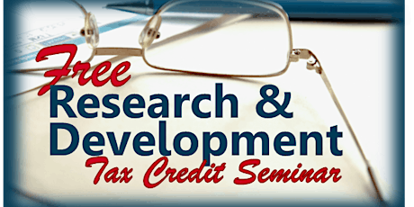 R&D Tax Credit Seminar primary image