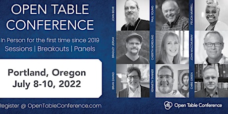 Open Table Conference Portland 2022 tickets