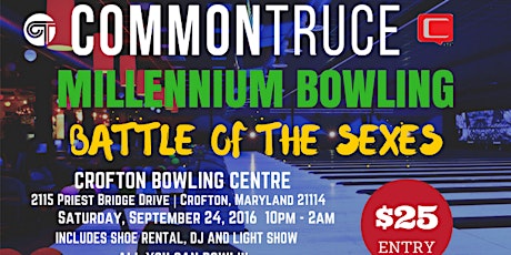 CommonTruce Social: Millennium Bowling BATTLE OF THE SEXES primary image