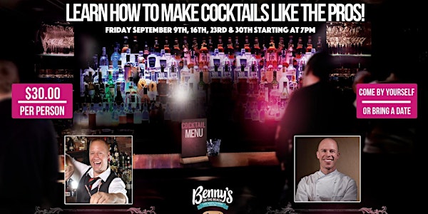 Libations & Learning hosted by Tiki Ono at Benny's on the Beach