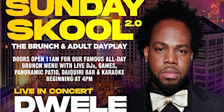 DWELE performs Live in Concert Tonight for  -SEATS & TIX ON SALE @ THE DOOR