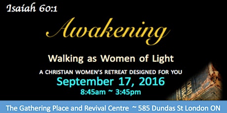 Awakening "Walking as Women of Light" primary image