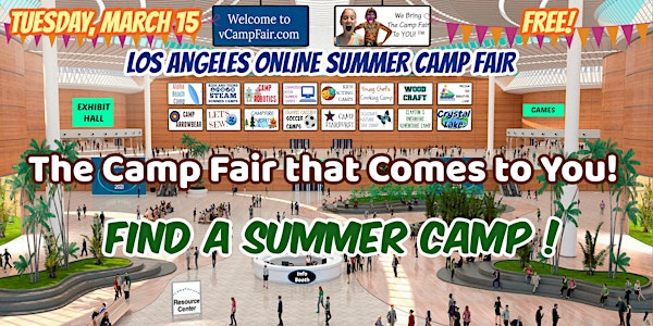 Los Angeles Virtual Summer Camp Fair