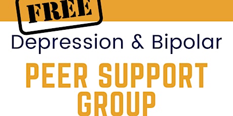 Depression & Bipolar Peer Support Group tickets