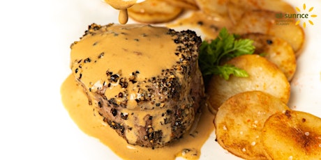 Father's Day Special: Steak with Peppercorn Sauce