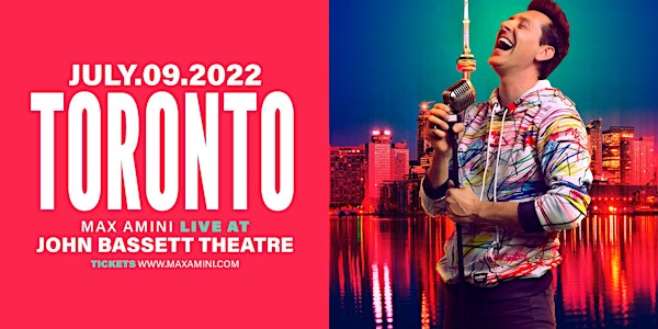 Max Amini Live in Toronto - 2022 World-Tour