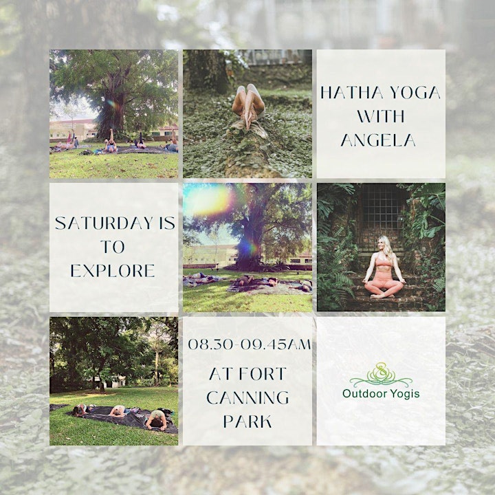 Saturday 8.30 am Feel Good Yoga with Angela AY Yoga at Fort Canning Park image