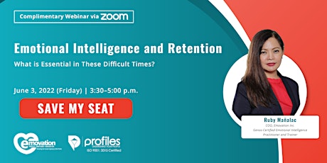 Emotional Intelligence and Retention: What is Essential in These Times? tickets