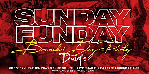 Sunday Brunch & Day Party @ DAIQ’s! primary image