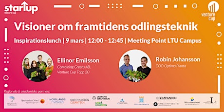 Visioner om framtidens odlingsteknik med Ellinor Emilsson & Robin Johansson  primärbild