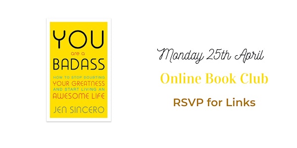 Online Book Club - You Are A Badass by Jen Sincero