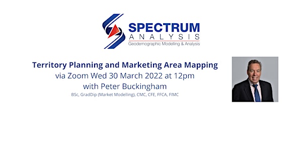 Territory Planning and Marketing Area Mapping Online Wed 30 Mar 2022 12pm
