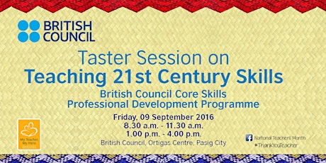 Taster Session: Teaching 21st Century Skills primary image