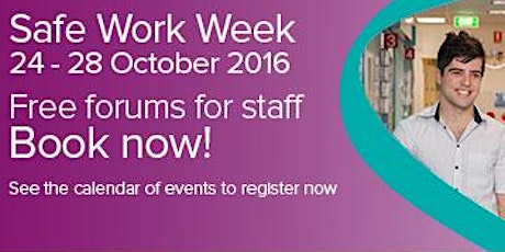 Coping with Shiftwork: What keeps shift workers safe and healthy, SA Health Safe Work Month 2016 primary image