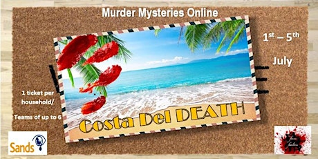 Costa Del Death by Femme Fatalities Murder Mysteries Online tickets