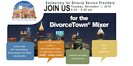 DivorceTown Mixer primary image