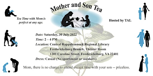 Mother and Son Afternoon Tea 2022
