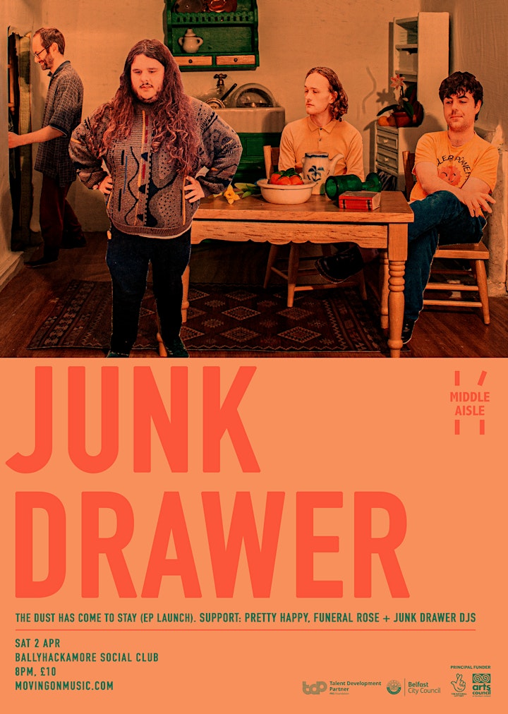 Junk Drawer EP Launch with Pretty Happy & The Funeral Rose image