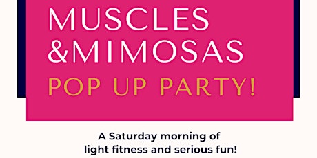 Imagen principal de Muscles & Mimosas Pop Up Party benefiting the American Heart Association