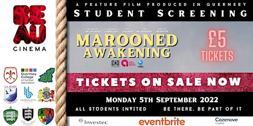 'Marooned Awakening' Guernsey All-Schools Film Screening