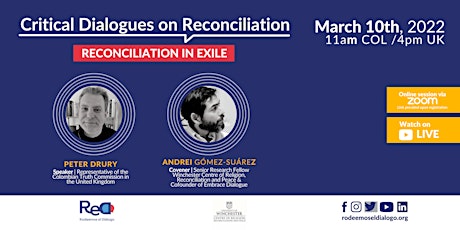 Critical Dialogues on Reconciliation: Reconciliation in Exile