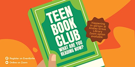 Teen Book Club: What Are You Reading Now? tickets