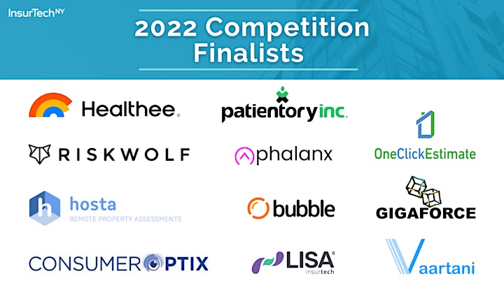 InsurTech NY 2022 Spring Conference: Digital First or Customer First Competition Finalists