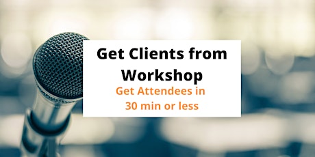 Get Clients from Workshops primary image