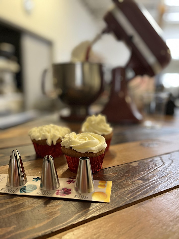 Cupcake Piping at the Society Clubhouse image