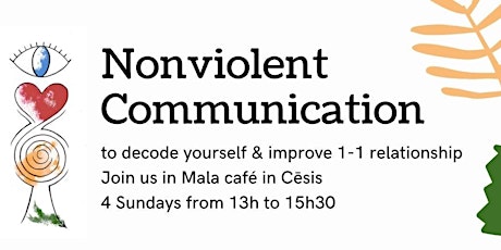 Primaire afbeelding van Nonviolent Communication course  ~ in 4 sessions