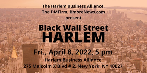 Black Wall Street HARLEM