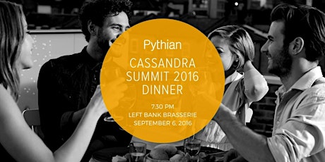 Pythian + Cassandra Summit Dinner primary image