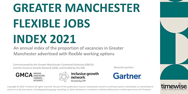 Timewise GM Flexible Jobs Index Launch