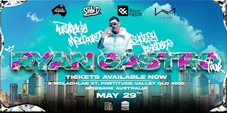 Ryan Castro Australian Tour - Brisbane tickets