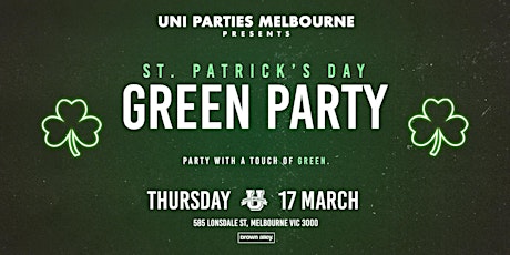 St Paddy's Day 2022 Green Party