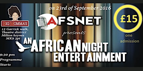 An African Night's Entertainment primary image
