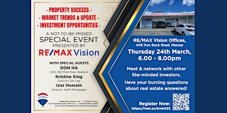 RE/MAX Vision Investment Evening primary image