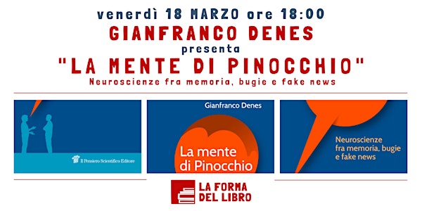 GIANFRANCO DENES presenta "LA MENTE DI PINOCCHIO"